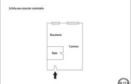 Garsoniera 22 mp, finisata modern, zona strazii Fabricii de Zahar