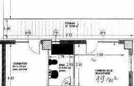 Vanzare apartament 3 camere, 56 mp utili, cu terasa si gradina de 56 mp