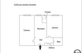 Vanzare 2 camere, 50 mp utili, zona Dorobantilor, cu boxa si parcare