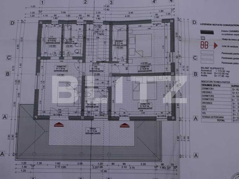 Casa de vânzare 4 camere Chinteni - 77707CV | BLITZ Cluj-Napoca | Poza1