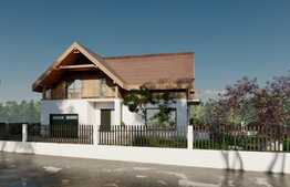 Casa individuala, 166 mp utili, 500 mp teren, comuna Feleacu 