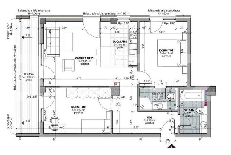 Apartament de vânzare 3 camere Dambul Rotund - 77794AV | BLITZ Cluj-Napoca | Poza9