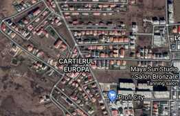 Teren intravilan de 893 mp in cartier Europa, fara PUZ 