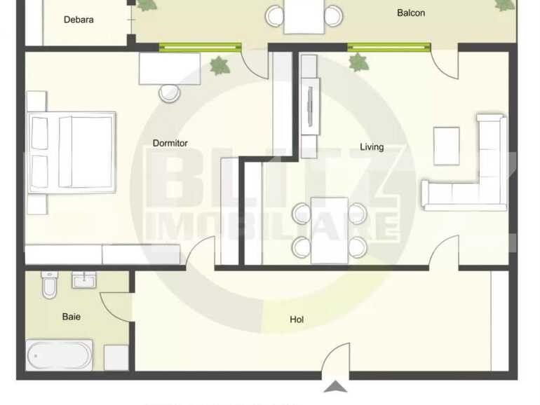 Apartament de vânzare 2 camere Baciu - 77841AV | BLITZ Cluj-Napoca | Poza1