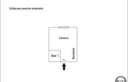 Garsoniera de vanzare, 14 mp, zona strazii 1 Decembrie 1918