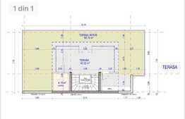 Teren cu proiect in curs de autorizare pentru casa tip duplex