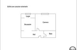 1 camera, 35 mp, decomandat, boxa la subsol, zona Piata Mihai Viteazul