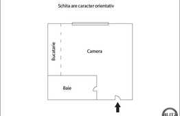 Semifinisat! Apartament de vanzare in zona strazii Alverna, 34 mp 2 camere