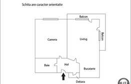 Vanzare 2 camere, 52 mp utili in zona ANL, etaj intermediar!