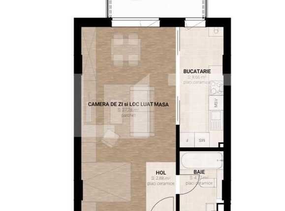 Garsonieră de vânzare Semicentral - 78343AV | BLITZ Cluj-Napoca | Poza3