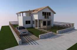 Casa individuala cu view, 150 mp teren 500 mp, parcare! Zona Apahida!