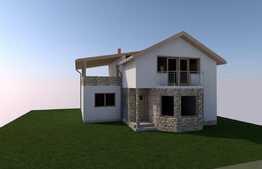 Casa individuala cu view, 150 mp teren 500 mp, parcare! Zona Apahida!