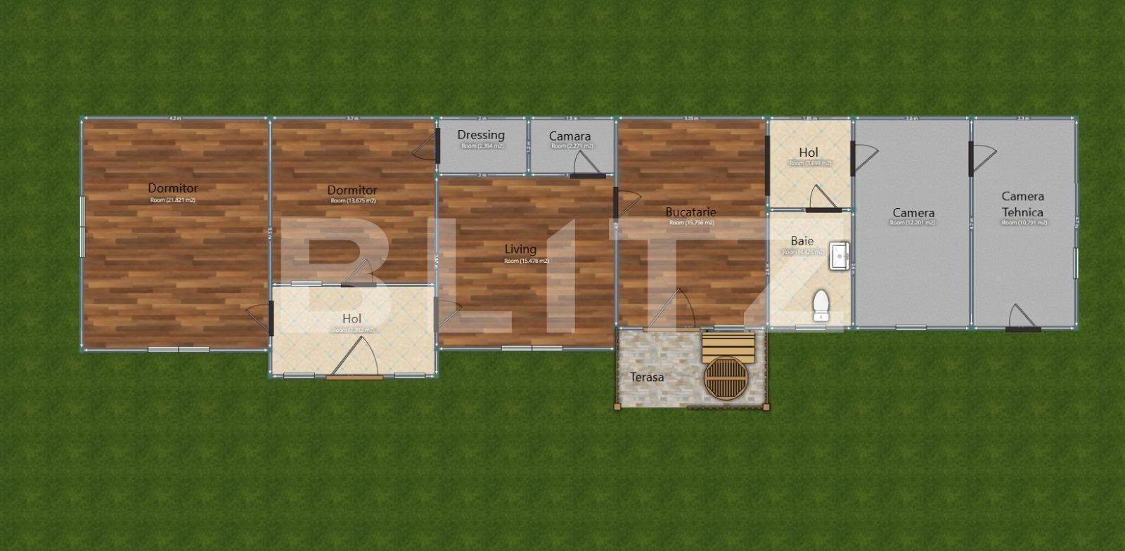 Casa de vânzare 4 camere Exterior Vest - 78514CV | BLITZ Brașov | Poza17