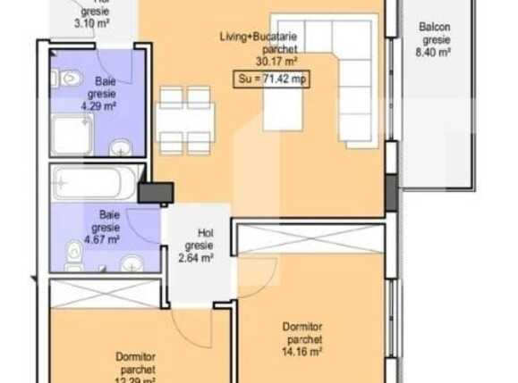 Apartament de vânzare 3 camere Floreşti - 78584AV | BLITZ Cluj-Napoca | Poza10