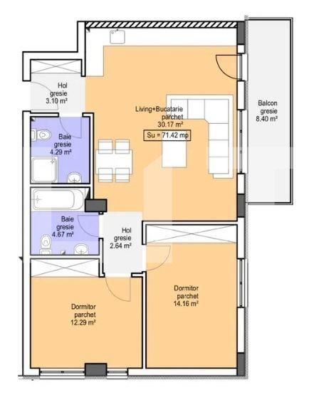 Apartament de vânzare 3 camere Floreşti - 78584AV | BLITZ Cluj-Napoca | Poza10