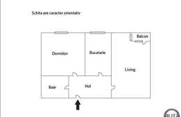 Vanzare 2 camere, 69 mp, semifininisat! ! Zona usor accesibila!