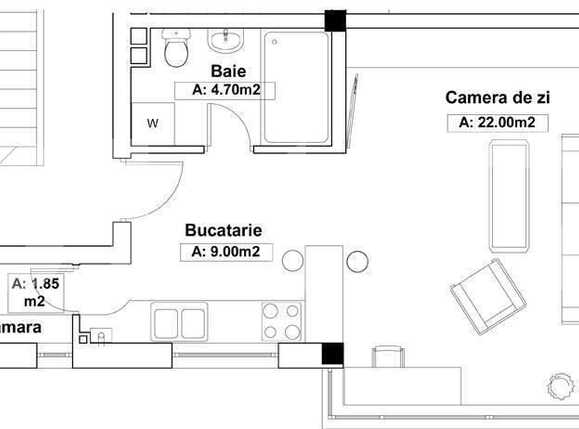 Garsonieră de vânzare Baciu - 7872AV | BLITZ Cluj-Napoca | Poza8