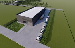 Hala noua de inchiriat, 590 mp, teren 1682 mp, Apahida