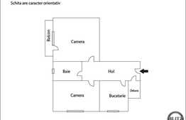 Apartament 2 camere decomandate, 54 mp, loc parcare, boxa, zona Iulius Mall!