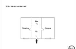 De vanzare garsoniera, 22,48 mp, zona Piata Mihai Viteazu