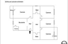 Vanzare 4 camere, 78 mp utili, zona Dambovitei, cu garaj, parcare si 2 boxe