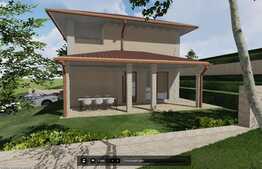 Casa individuala de vanzare, 137 mp util, 650 mp teren, la 3 km de LIDL Baciu