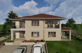 Casa individuala de vanzare, 137 mp util, 650 mp teren, la 3 km de LIDL Baciu