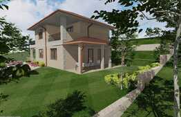 Casa individuala de vanzare, 137 mp util, 650 mp teren, la 3 km de LIDL Baciu