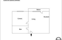 Vanzare 2 camere, 43 mp, imobil nou, complet mobilat, loc parcare,zona linistita