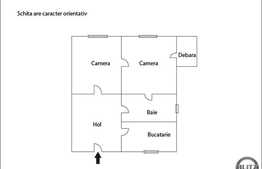 Apartament 2 camere de vanzare, 75 mp utili, zona strazii Horea