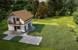 Casa de 75 mp si teren de 250 mp, in Sanpetru 