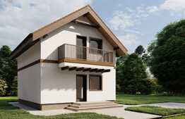 Casa de 75 mp si teren de 250 mp, in Sanpetru 