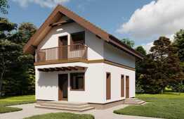 Casa de 75 mp si teren de 250 mp, in Sanpetru 