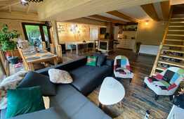 Cabana cu piscina de vanzare, 1000 mp teren, 250 mp utili, zona Baisoara