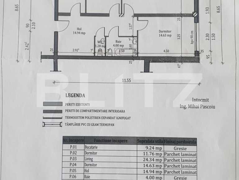 Apartament de vânzare 3 camere Plopilor - 78965AV | BLITZ Cluj-Napoca | Poza1