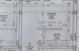 Apartament 2 camere, 50 mp, semifinisat, zona Stejarului