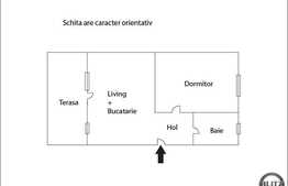 Vanzare mansarda 2 camere, 54 mp plus terasa 20 mp! Loc parcare!