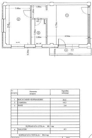 Apartament de vânzare 2 camere Floreşti - 79092AV | BLITZ Cluj-Napoca | Poza1