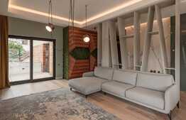 Penthouse 4 camere în vilă, 150 mp, terasă 80 mp și rooftop 250 mp, zona Câmpului