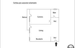 Vanzare apartament cu 2 camere, 56 mp utili in zona Terra! Parcare cu C.F.