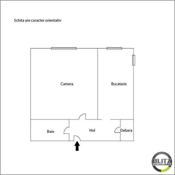 Garsonieră de vânzare Gheorgheni - 792AV | BLITZ Cluj-Napoca | Poza1