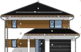 Casa individuala cu garaj, 145 mp, 350 teren, calitate superioara! Panorama! 