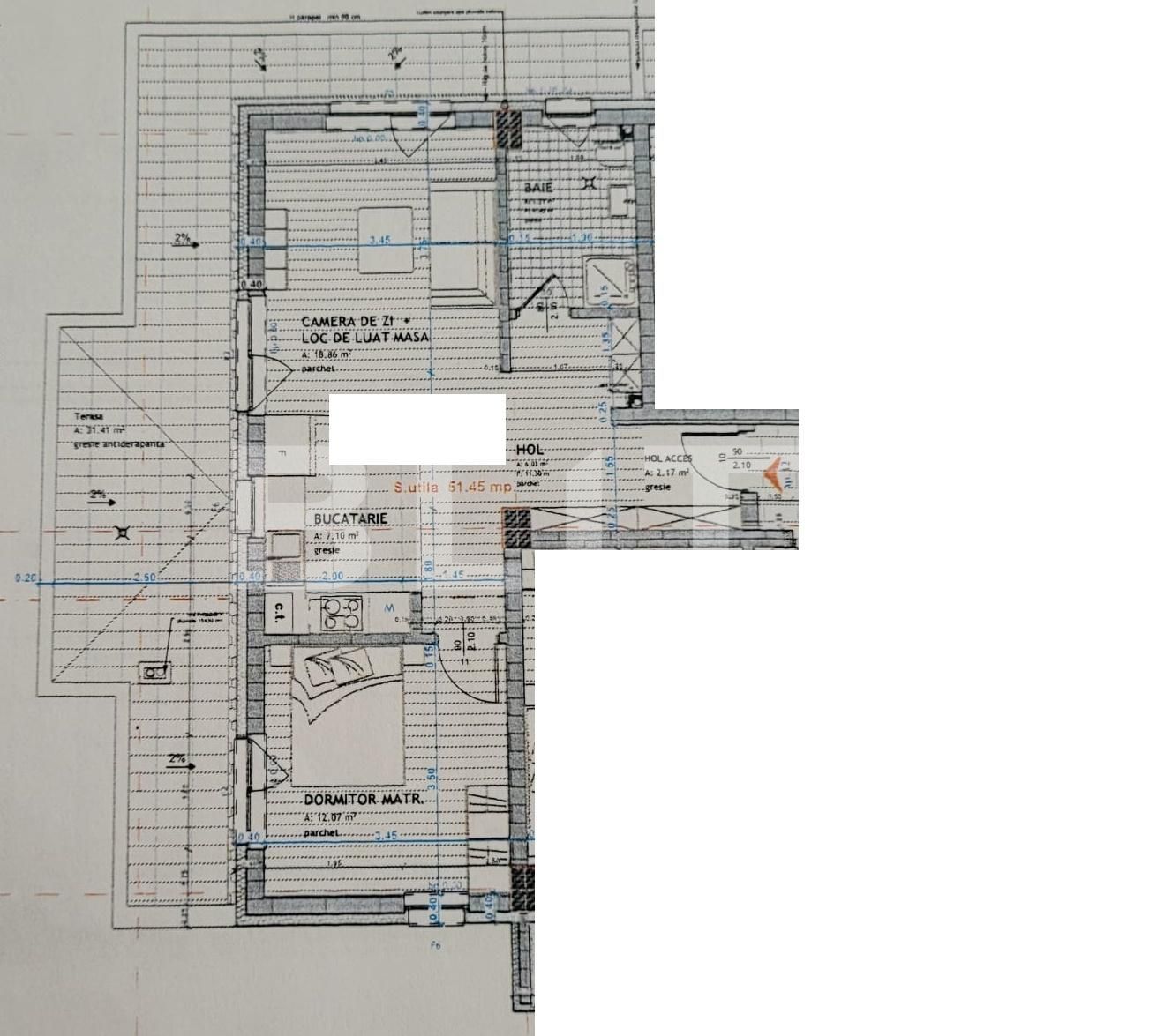 Apartament de vânzare 2 camere Floreşti - 79456AV | BLITZ Cluj-Napoca | Poza1