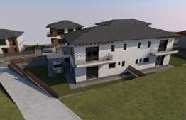 Duplex in mijlocul naturii, 250 teren, 115 mp, semifinisat, Tauti 