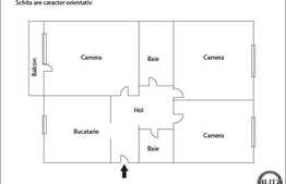 Vanzare apartament 3 camere decomandate, in zona BRD. Boxa si loc de parcare!
