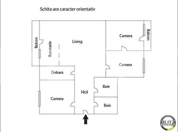 Apartament de vânzare 4 camere Bună Ziua - 7972AV | BLITZ Cluj-Napoca | Poza12