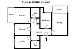 Apartament 4 camere, decomandat, etaj intermediar, la cheie, zona Marasti