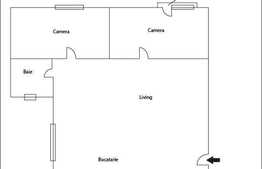 Apartament cu 3 camere de vanzare, 68 mp, zona Tineretului! Cu parcare!