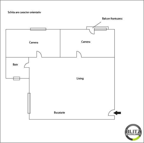 Apartament de vânzare 3 camere Floreşti - 7977AV | BLITZ Cluj-Napoca | Poza1