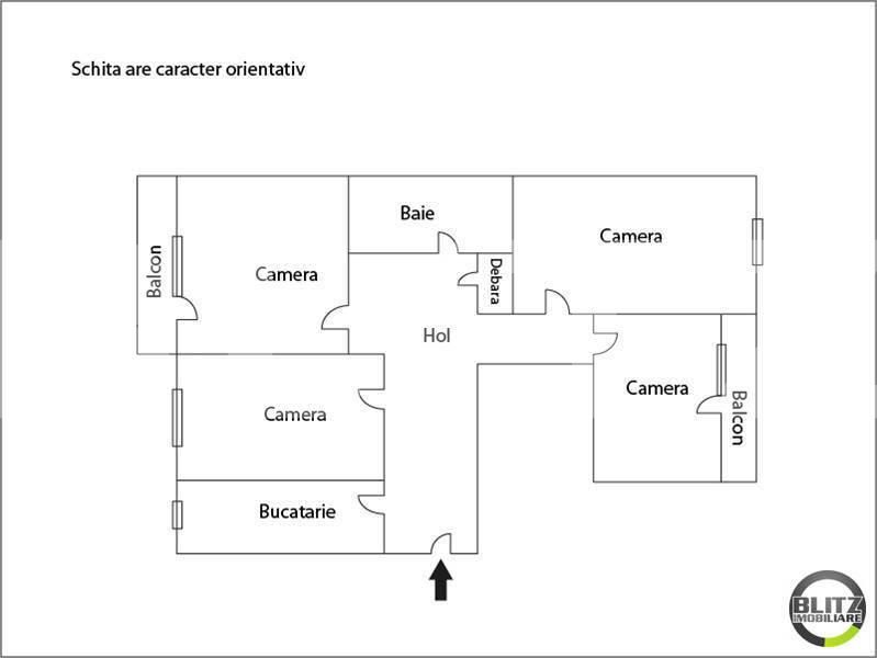 Apartament de vânzare 4 camere Manastur - 7981AV | BLITZ Cluj-Napoca | Poza11